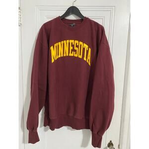 Minnesota Golden Gophers Maroon Crewneck Sweatshirt Size XL